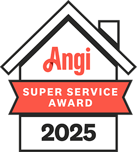 Angi 2025 Super Service Award winner