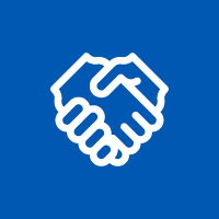 Professionalism Icon - two people hands shaking
